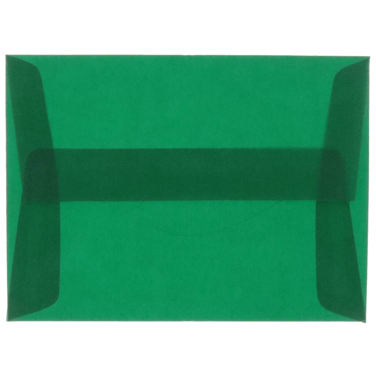 JAM Paper A6 Translucent Vellum Envelopes, 25ct.